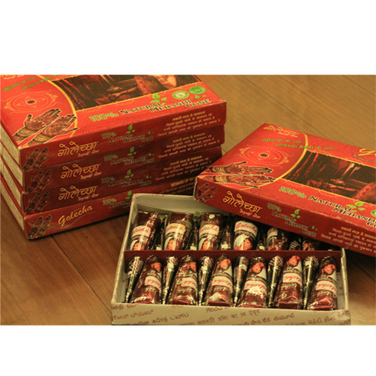 Galeecha Brown Hannah Plant Henna Hand ted Cream