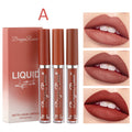 Dragon Ranee 3 Pack Suit Lip Lacquer Velvet Matte Matte