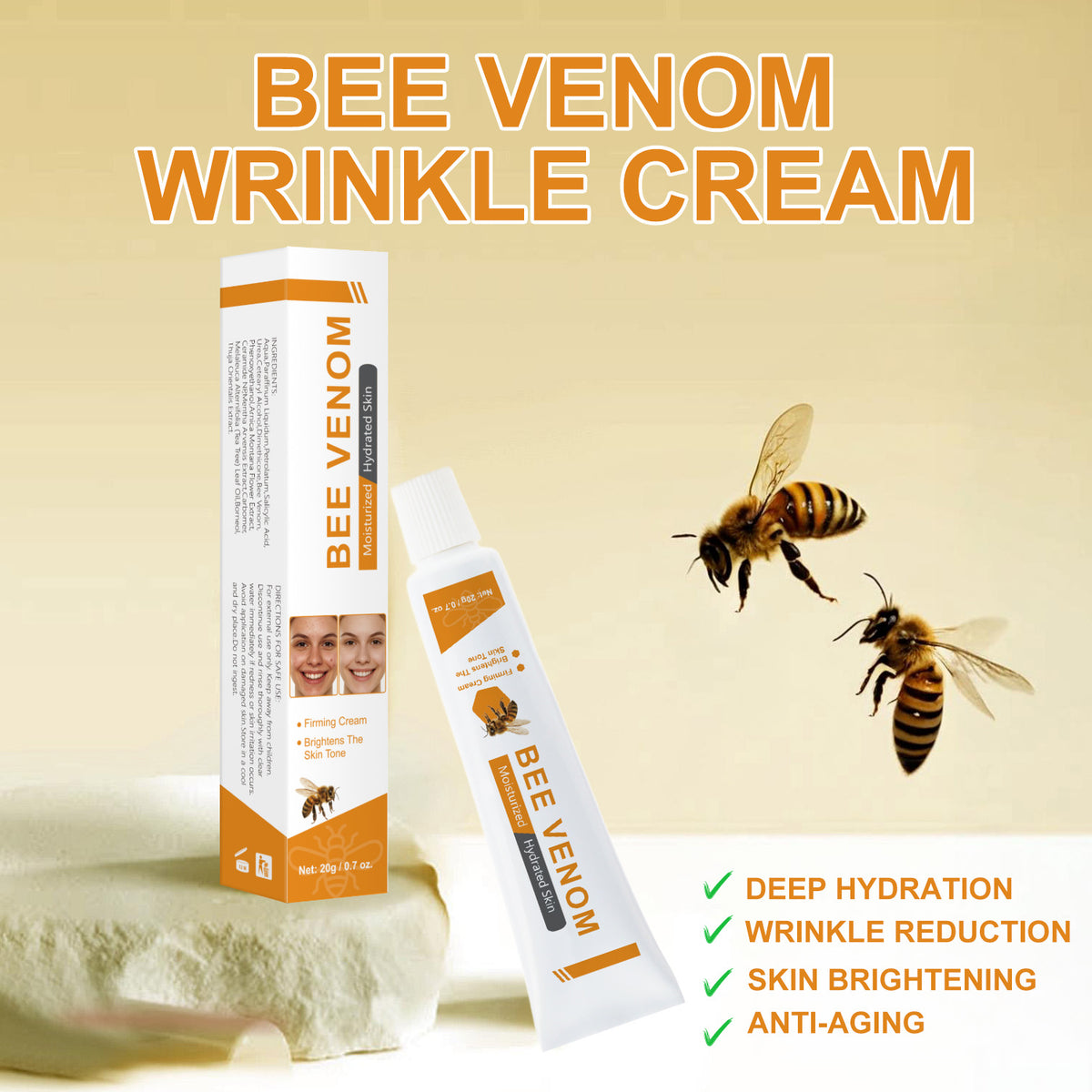 Bee Venom Facial Neck Cream 20g BEE