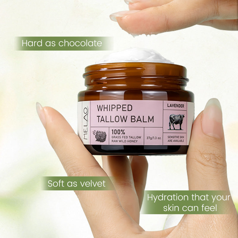 Whipped Tallow Butter Honey Moisturizing Hydrating Cream