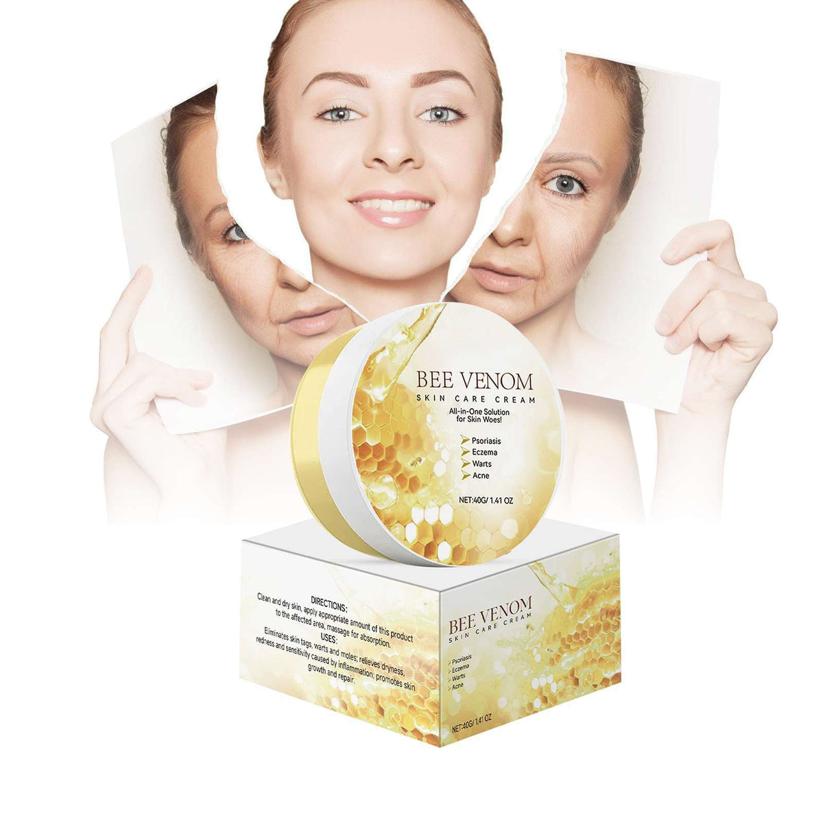 Bee Venom No Standard Bee Skin Neck Cream Clean