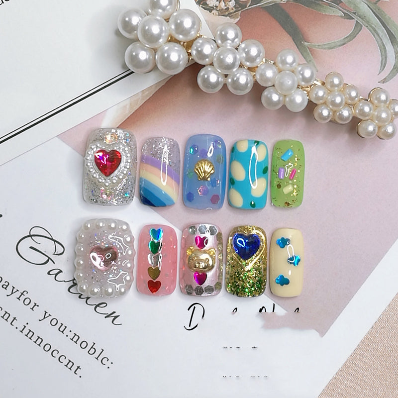 Nail Fake Piece Finished Nail Piece Customized Custom Plastic Style