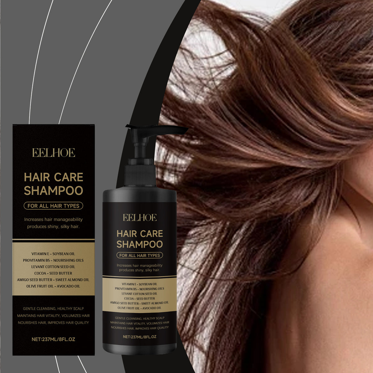 Eelhoe Mild Ingredients Nourishing Soft Hair Shampoo