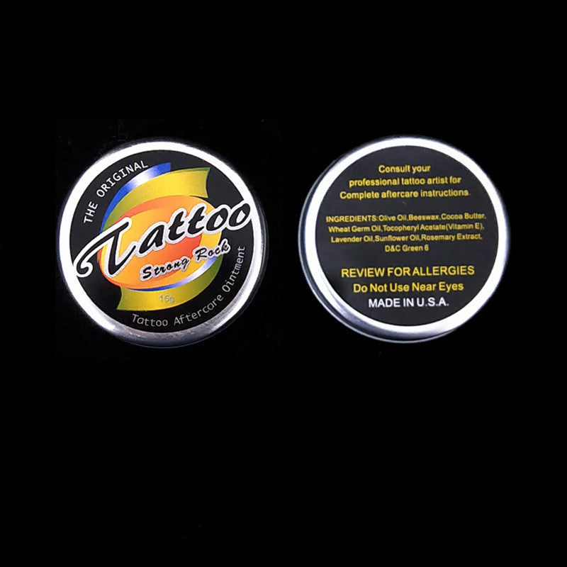 Strong Rock Tattoo Cream Aftercare Ointments Tattoo Supplies Tattoo Healing Nourishing Cream Nursing Nourishing Ointments Skin Recovery