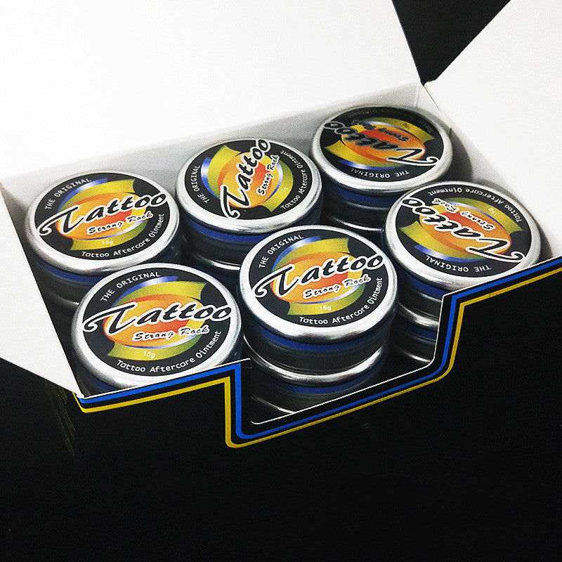 Strong Rock Tattoo Cream Aftercare Ointments Tattoo Supplies Tattoo Healing Nourishing Cream Nursing Nourishing Ointments Skin Recovery