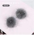 Puffer Ball Nail Art Accessories Removable Hair Ball Nail Polish Glue DIY Decoration