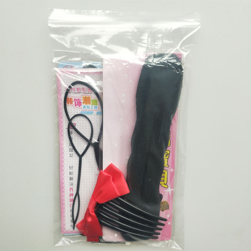 Hair Bun Styling Tool Set, 12 Pieces