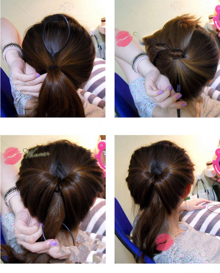 Hair Bun Styling Tool Set, 12 Pieces