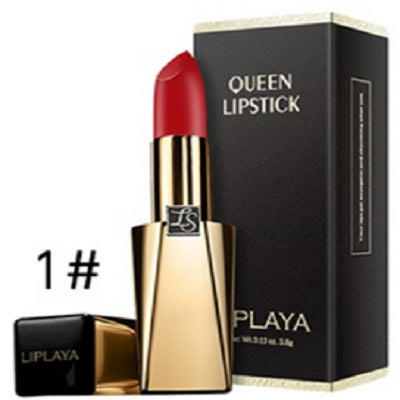 Queen Liplaya Private Label New 6 Colors Luxury Platinum Waterproof Matte Long Lasting Makeup Lipstick