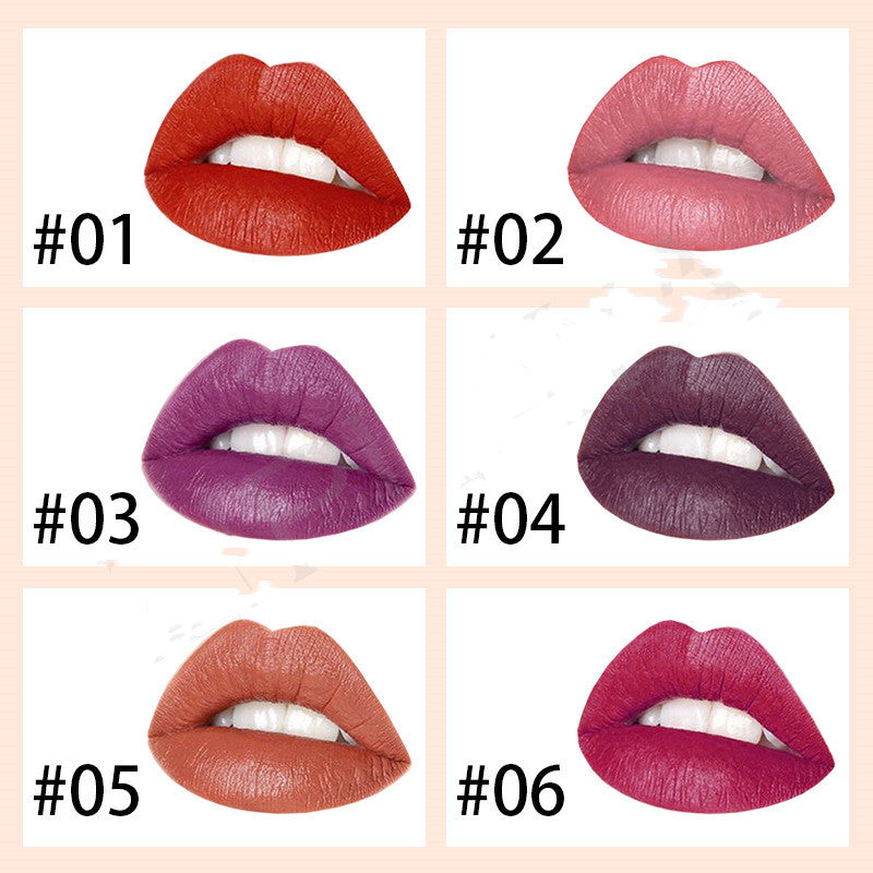 Queen Liplaya Private Label New 6 Colors Luxury Platinum Waterproof Matte Long Lasting Makeup Lipstick