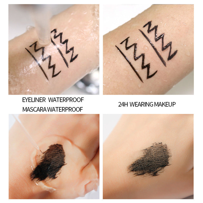Yanqina Eyeliner and Mascara Combo 2 Makeup Set