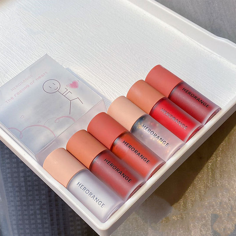 HeroRange Matte Whitening Primer Lip Milk Lip Gloss
