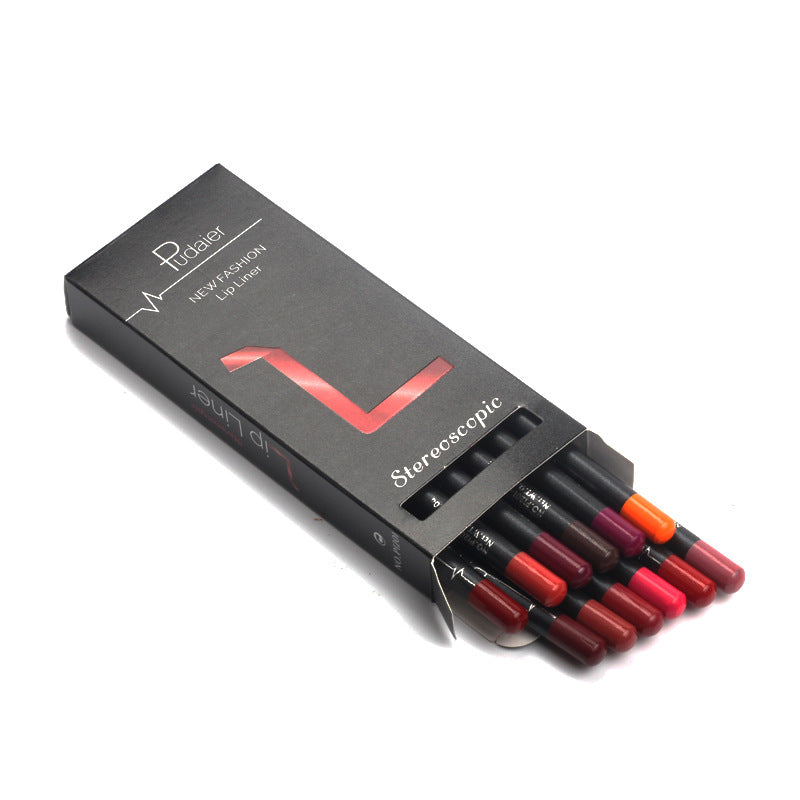 Pudaier Waterproof Non-marking Matte Velvet Lipstick Pen