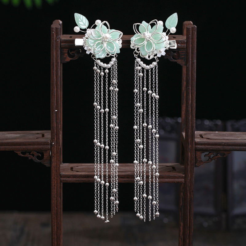 New Hanfu Hair Crown Antique Hairpin Headdress Set