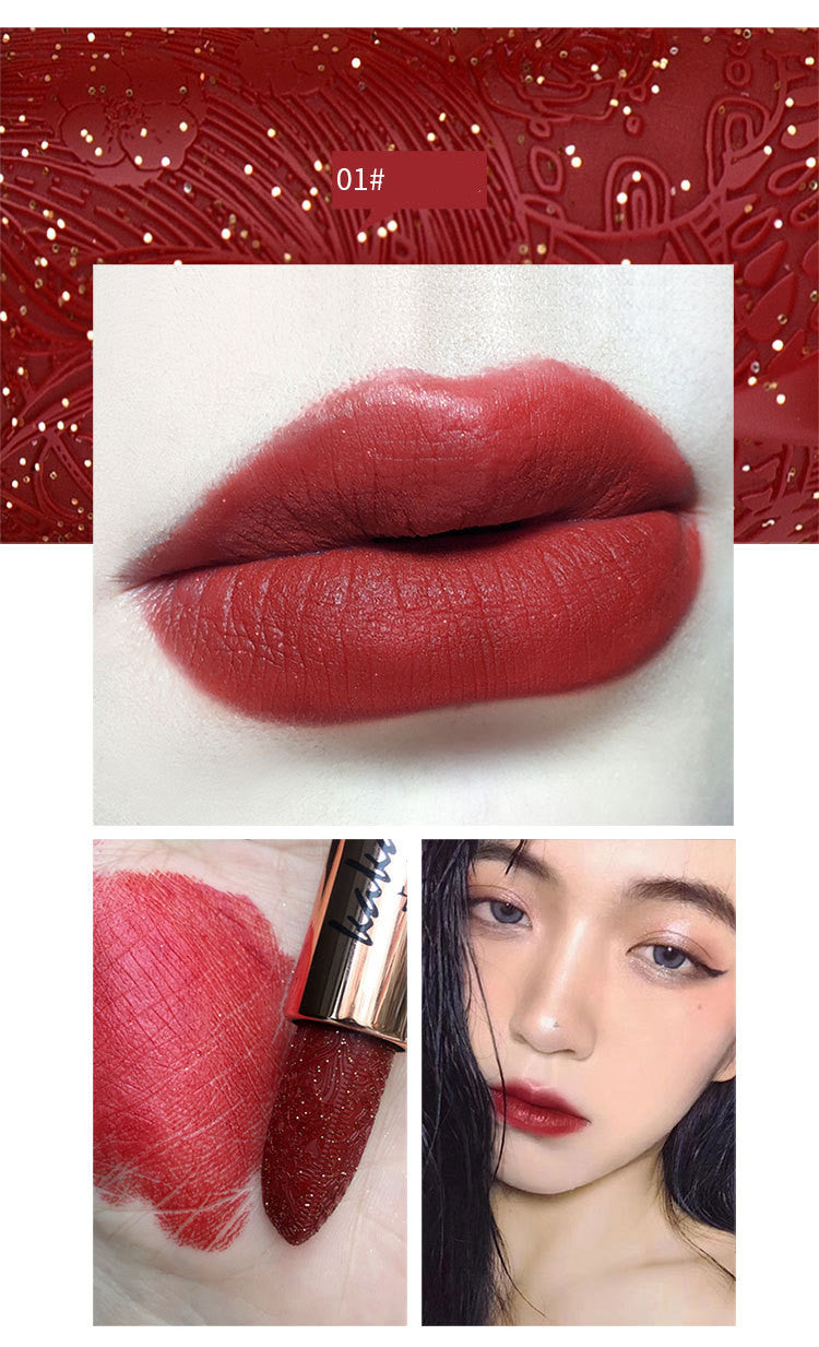 Lakerain Carved Lipstick Diamond Cassie Diamond Matte
