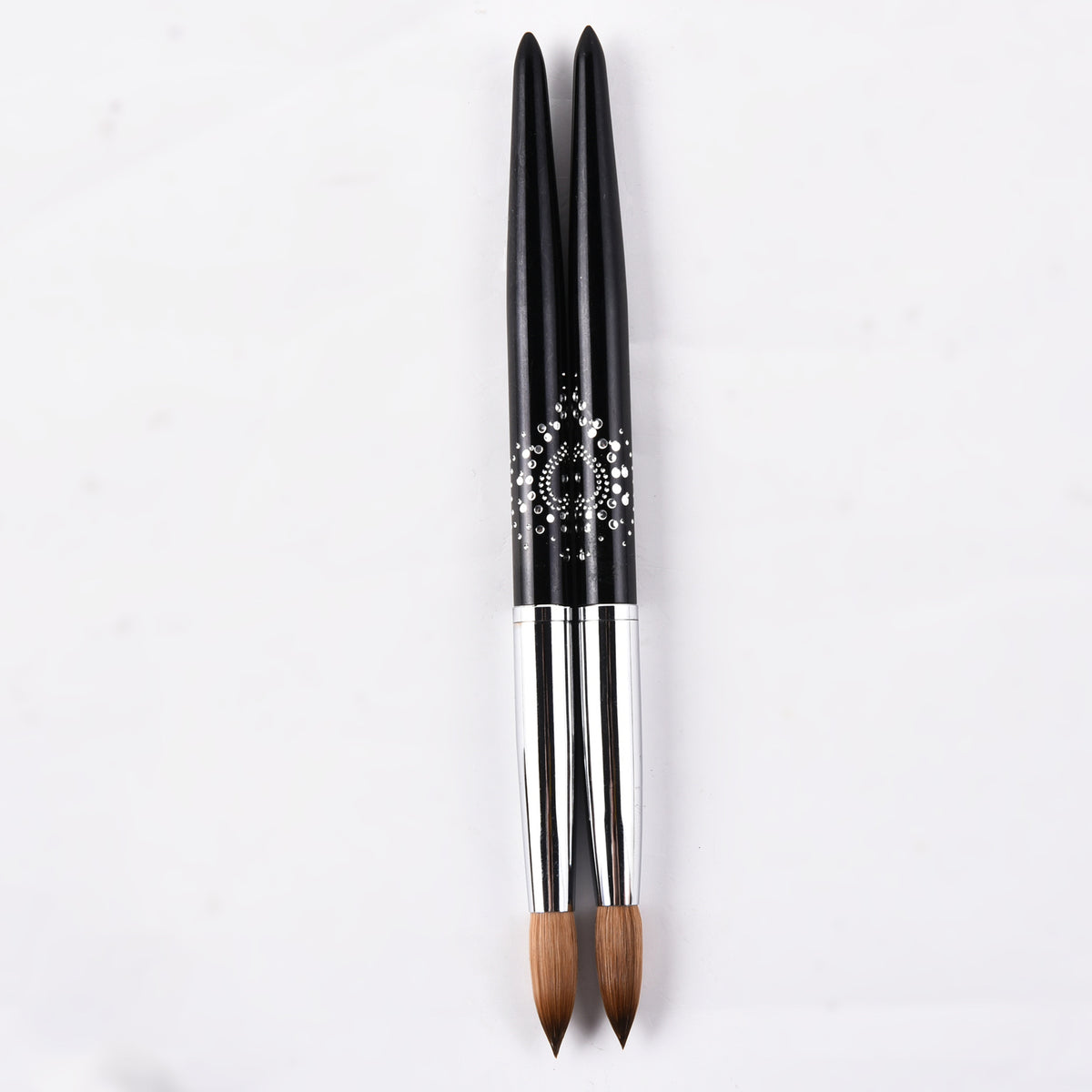 Multi-Specification Mink Hair Manicure Brush Flat Head Nail Polish Glue ted Phototherapy Pen