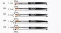 Multi-Specification Mink Hair Manicure Brush Flat Head Nail Polish Glue ted Phototherapy Pen