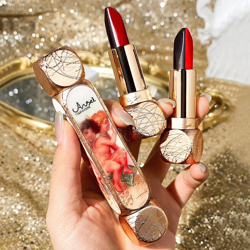 Ansel Non-stick Three-color Lipstick Color Changing Lipstick