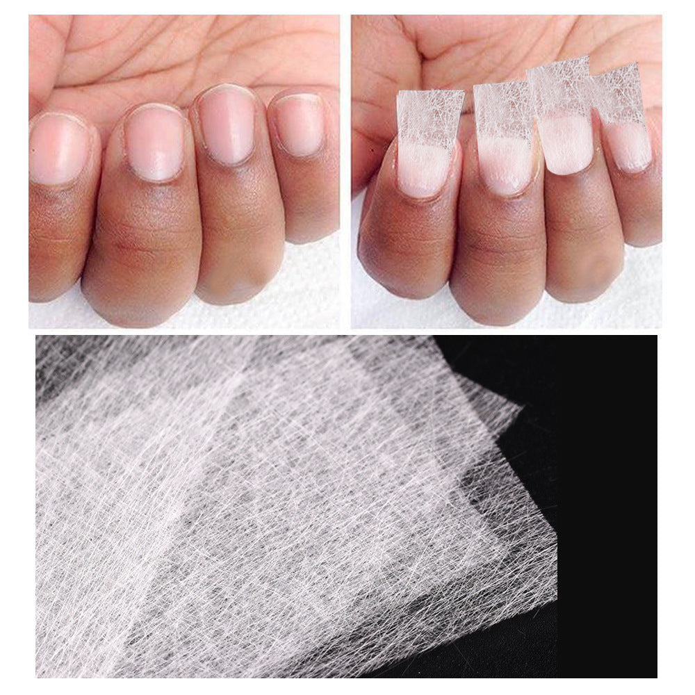 Lulaa Nail Extension Fiber Sheets & Glue