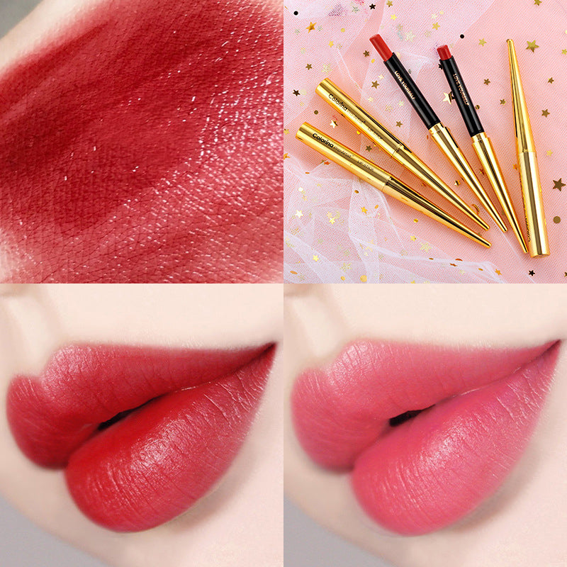 Calorina Pointed Cigarette Tube Lipstick Female Student Moisturizing