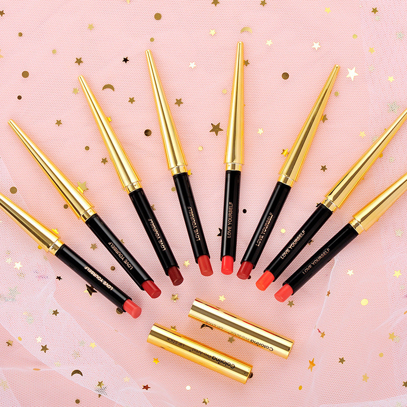 Calorina Pointed Cigarette Tube Lipstick Female Student Moisturizing