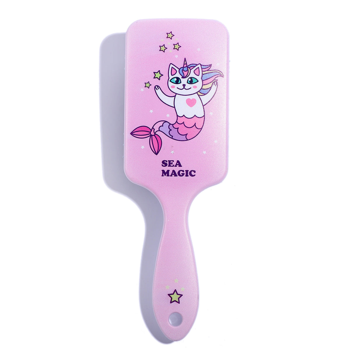 Amazon Cross-Border Cartoon Airbag Comb, Printed Air Cushion Comb, Transparent Massage Hairdressing Comb, Plastic Rainbow Comb