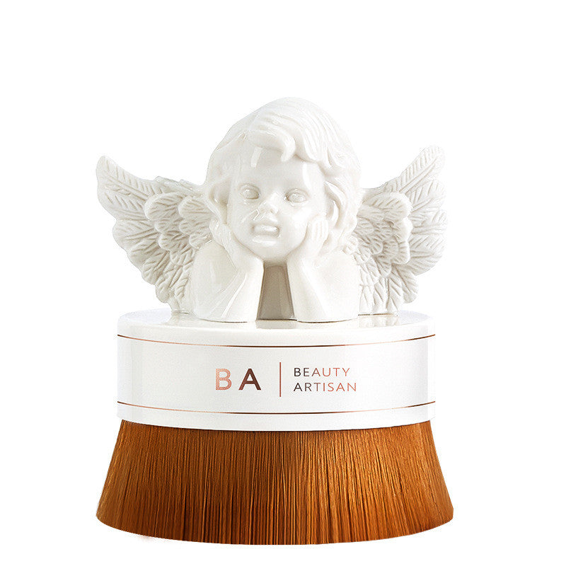 Beauty Artisan New Foundation Brush, Base Makeup Brush, Easy To Use, With Lid, High Density