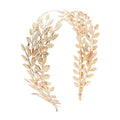 Double Leaf Alloy Headband