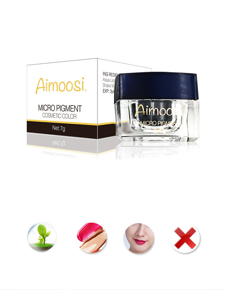 Aimoosi Line Eyebrow Plant Organic Tattoo Color Cream
