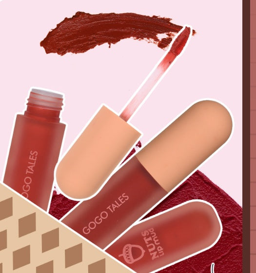 GoGo Tales Ice Cream Lip Mud Light And Thin Easy To Color Matte Mist Surface