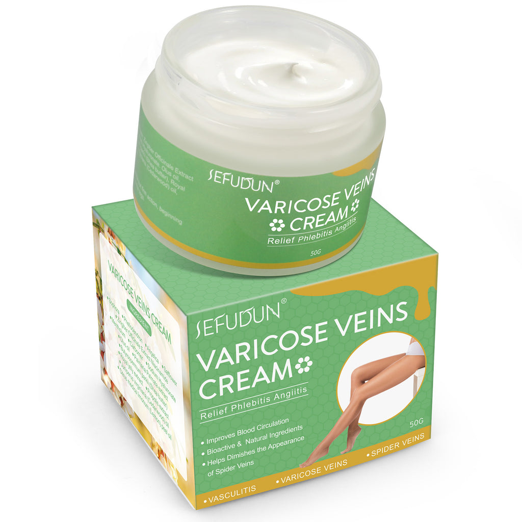 Sefudun Vein Cream Red Blood Streaks Nourishing Earthworm Leg Bruises Bulge Comfort Safflower Skin care lotion Varicose Cream