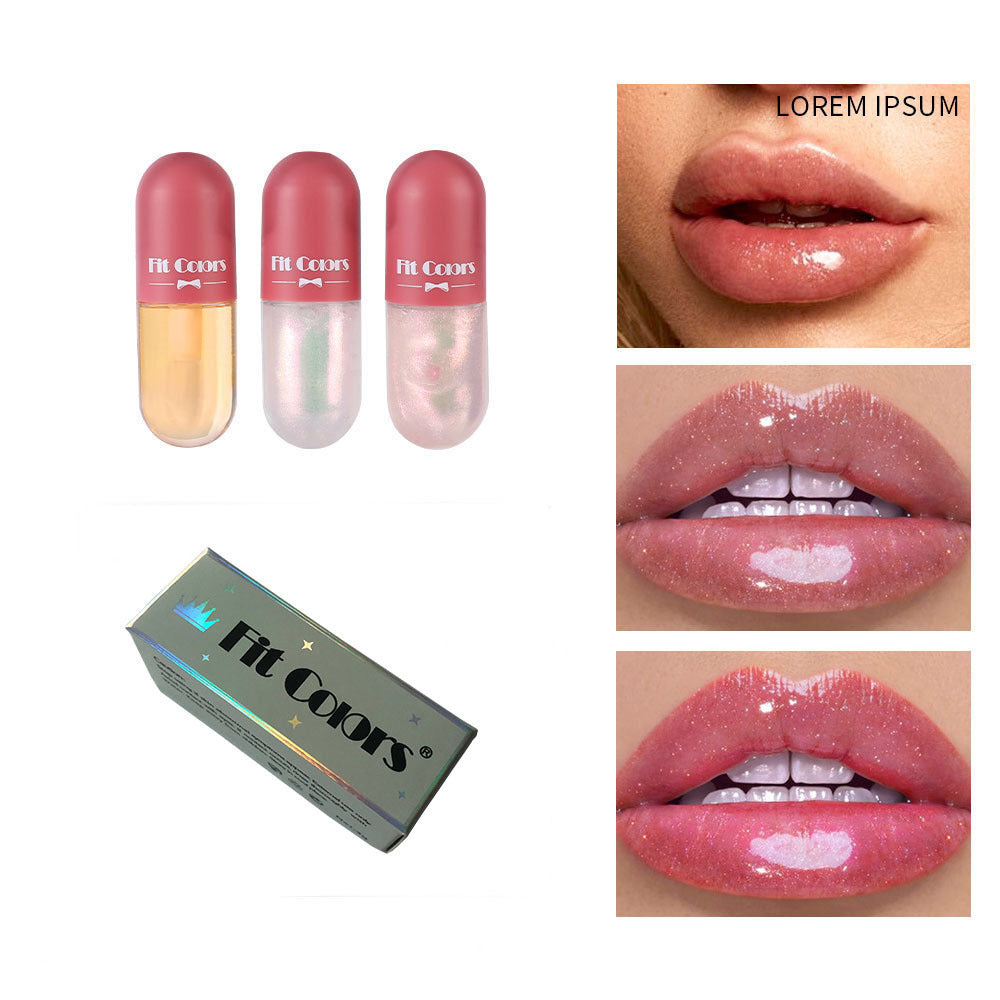 Fit Colors Mini Capsule Lip Gloss Moisturizing And Transparent