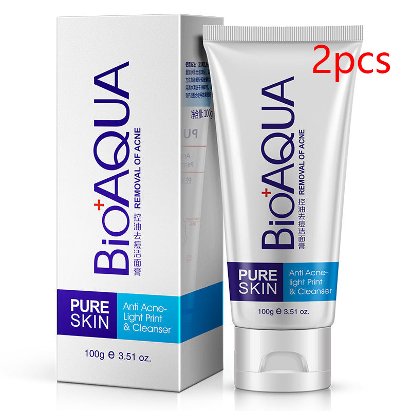 Bioaqua Oil Control Water Moisturizing Mild Cleansing Cream