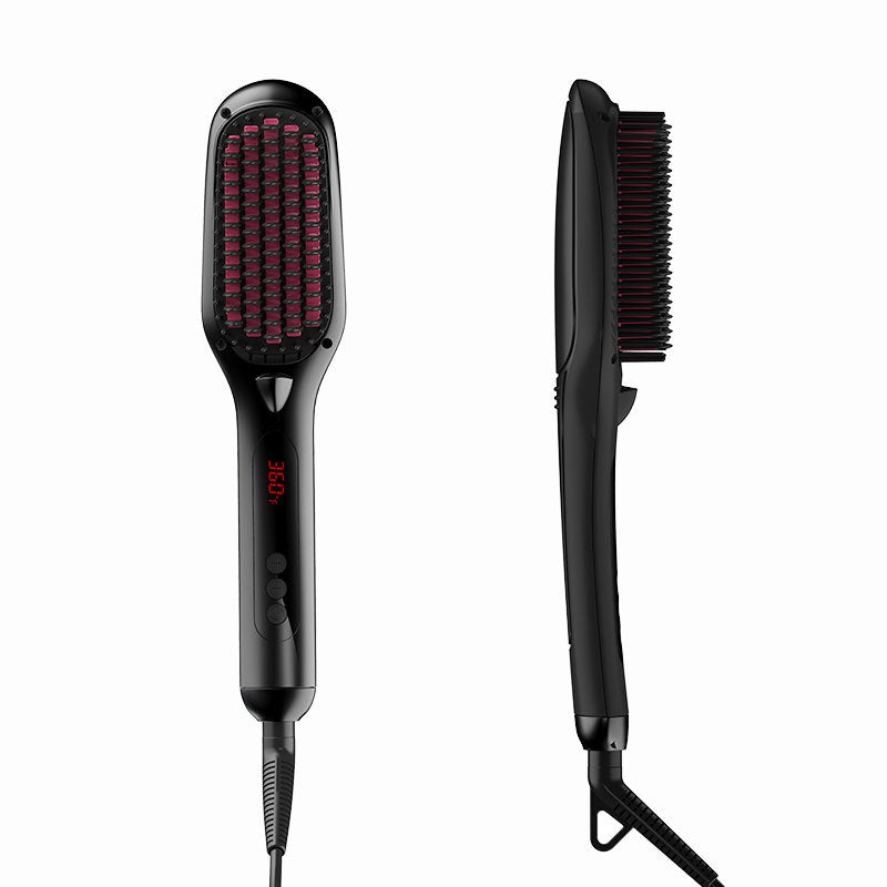 Lonic Lcd Liquid Crystal Display Hair Straightening Comb