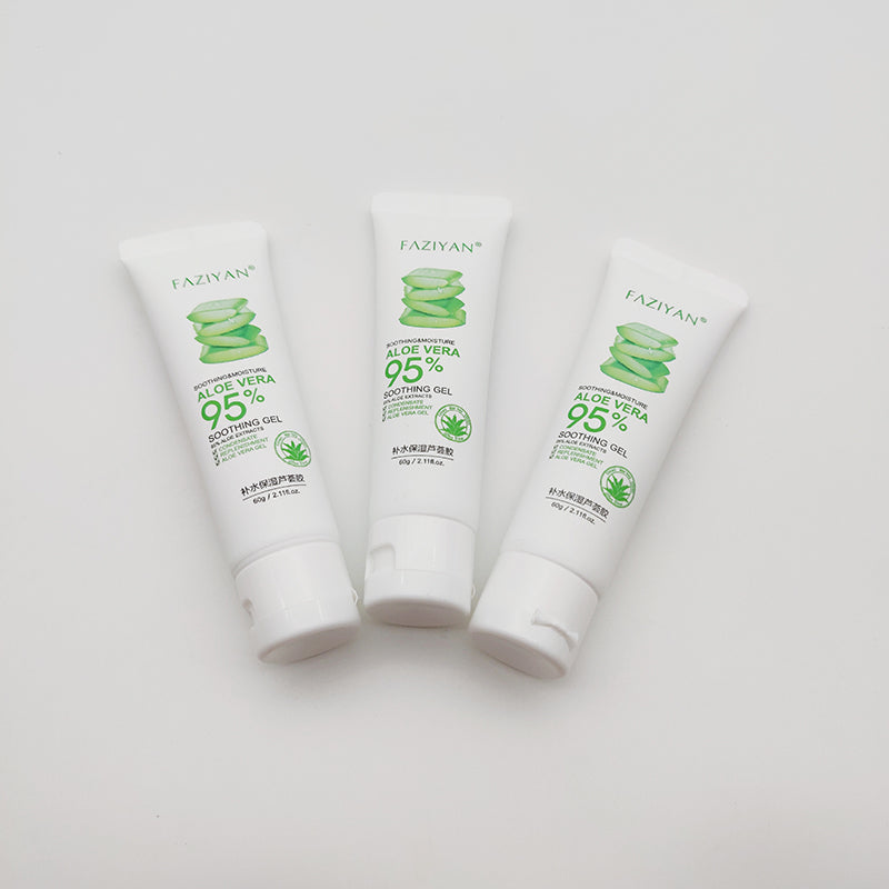 Faziyan Aloe Vera Face Cream, Soothing Gel, Skin Care, Blemish Remove, After Sun Day Moisturizing Lotion, Skin Nourishing, 60G