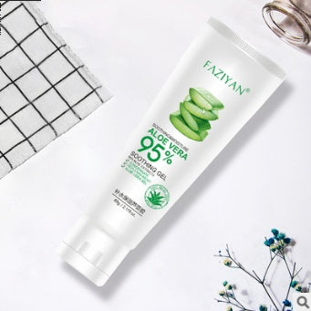 Faziyan Aloe Vera Face Cream, Soothing Gel, Skin Care, Blemish Remove, After Sun Day Moisturizing Lotion, Skin Nourishing, 60G