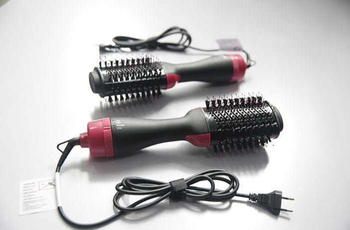 One Step Multifunctional Hot Air Comb Amazon Cross-Border Three-In-One Hair Dryer Curler Straight Hair Comb Styling Comb