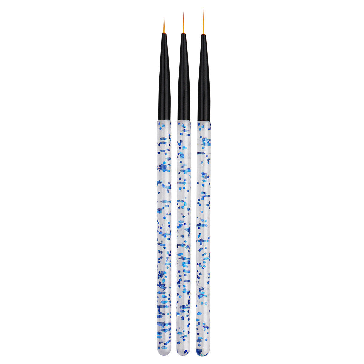 Kolinsky Acrylic Sequin Rod Draw Line Stroke Flower Brush Tool ted Nail Pen