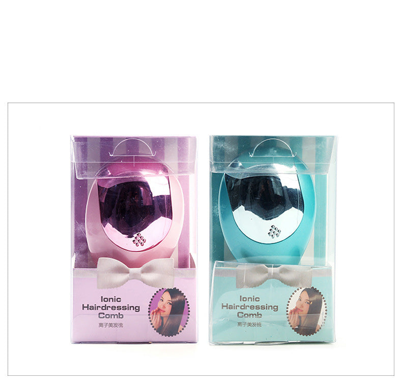 Ionic Japan'S Same Electric Vibration Massage Magnetic Massage Comb Portable Ion Hairdressing Comb