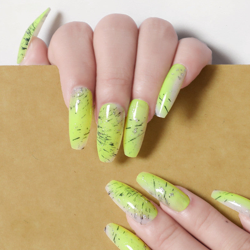 Wear Transparent Manicure Patch, Transparent Hand And Foot Nail Patch, Fake Nail, Transparent Nail Patch