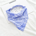 Ladies Elastic Band Wrap Headscarf Headband Cross-Border All-Match Triangle Skin Markf Three-State Hair Ring