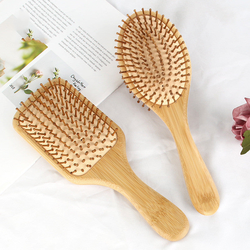 Air Cushion Comb Household Massage Scalp Meridian Wood Comb Anti-Static Hair Styling Air Bag Comb