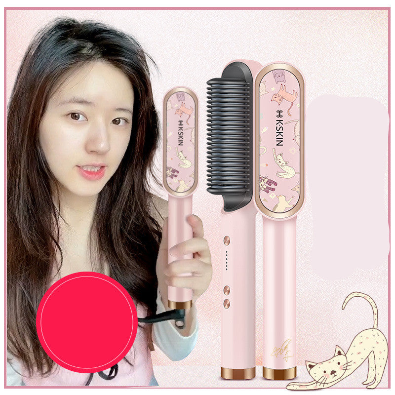 K.Skin Golden Rice Straightening Comb