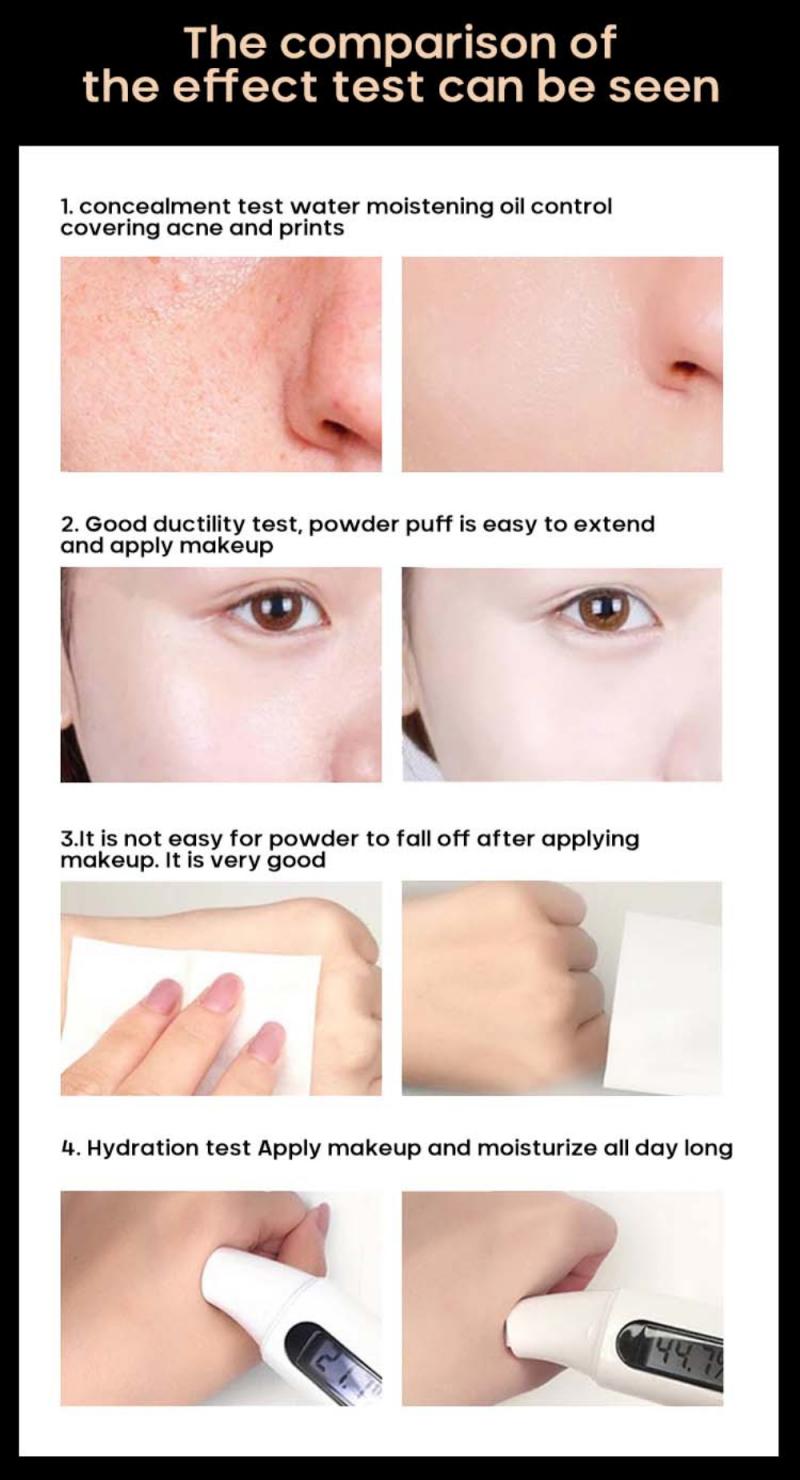 Kakaxi Small Mushroom Head Cushion BB Cream Concealer Isolation Liquid Foundation