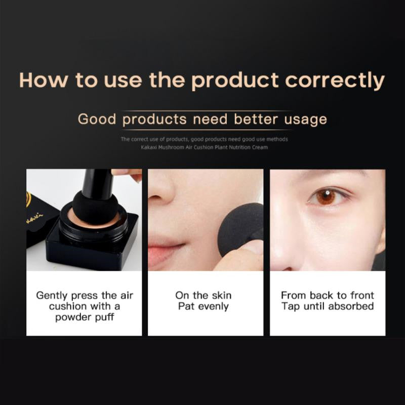 Kakaxi Small Mushroom Head Cushion BB Cream Concealer Isolation Liquid Foundation
