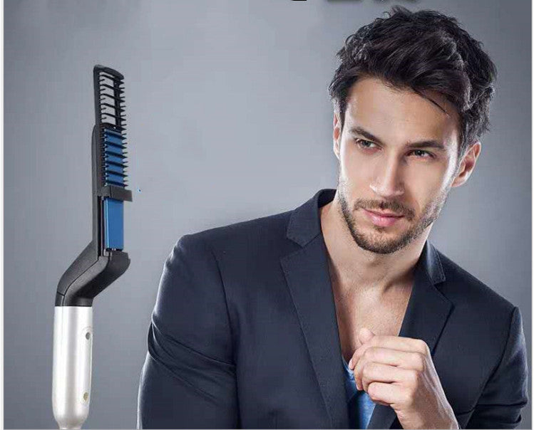 Modelling Comb Korean Men'S Oil Head Hairdressing Comb New Style Men'S And Women'S Straight Hair Comb Styling Comb Electric Hairdresser