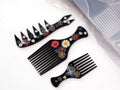 Epoxy Resin Epoxy Comb Oil Head African Comb Mirror Silicone Mold
