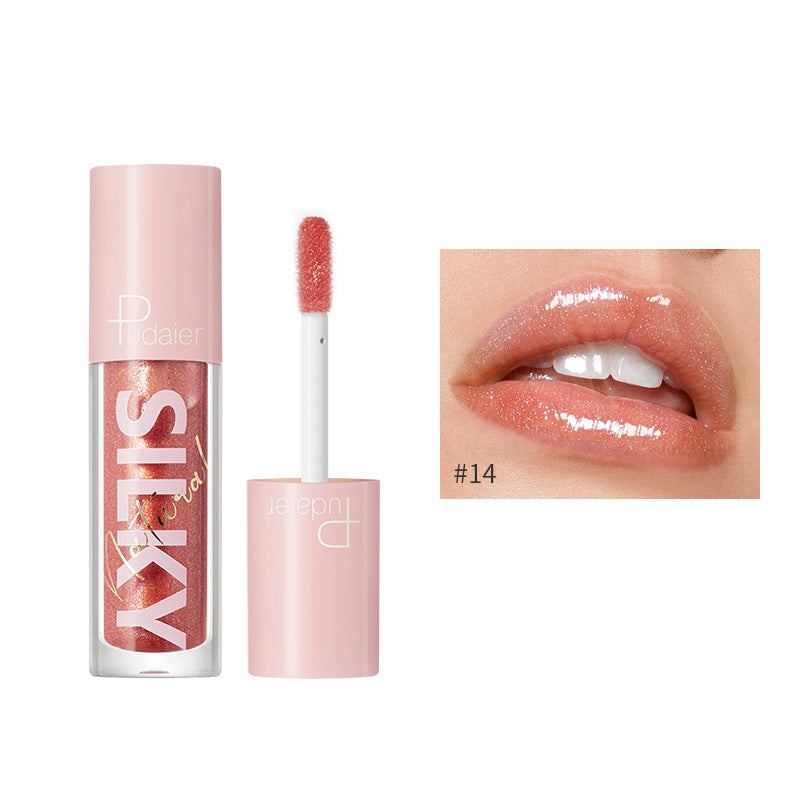 Pudaier Mirror Water Gloss Lip Glaze Lipstick