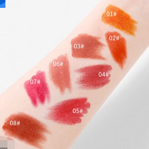 Derol Candy Matte Lipstick Non-stick Velvet Matte Lipstick In Cups