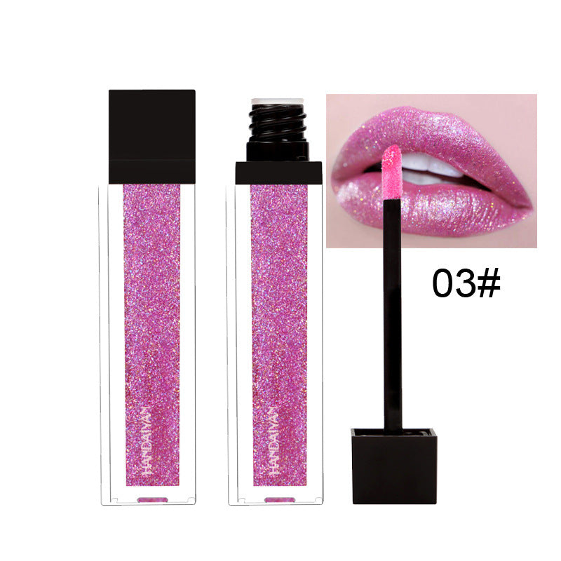 Handaiyan Pearlescent Colorful Lip Gloss
